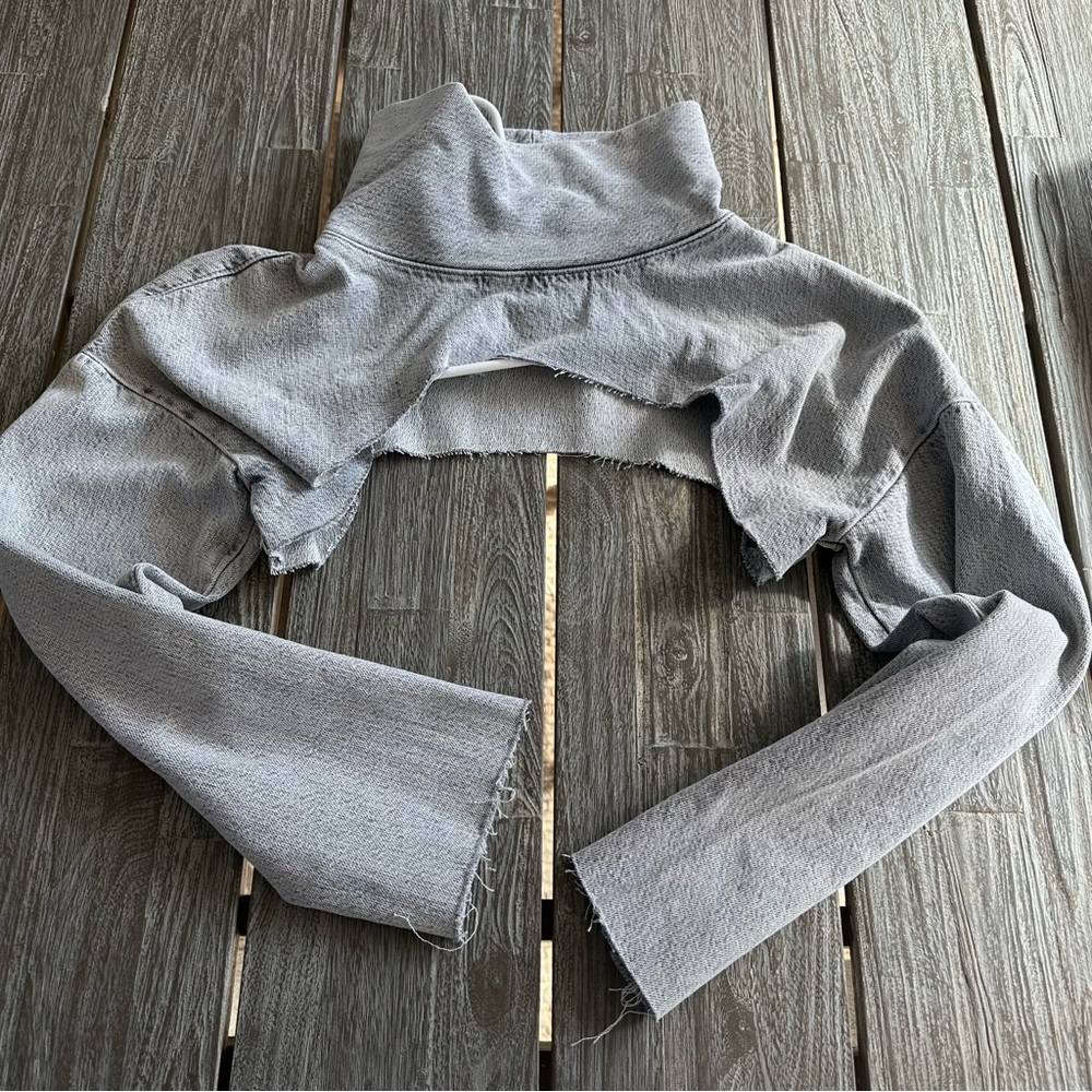 Zara denim shrug size XS